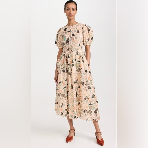 Ulla Johnson Dresses & Skirts - 🌼Host Pick🌼 Ulla Johnson Eden Dress in Pearl Flora maxi dress